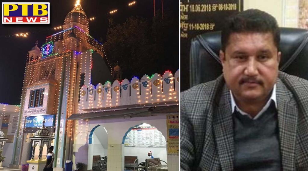 Maninder Singh Sidhu Tehsildar Jalandhar wishes all the people of the country on Deepawali and Bandi Chhor Divas Inspired to celebrate Green Diwali Special information was also given regarding the work being done in Shaheed Baba Nihal Singh Gurudwara Sahib and Charitable Hospital Talhan Sahib