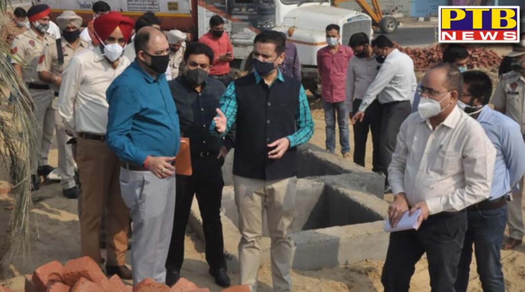 new rob ramps to beconstructed at pap junctions at a cost of rs 32 crore dc ghanshyam thori Jalandhar