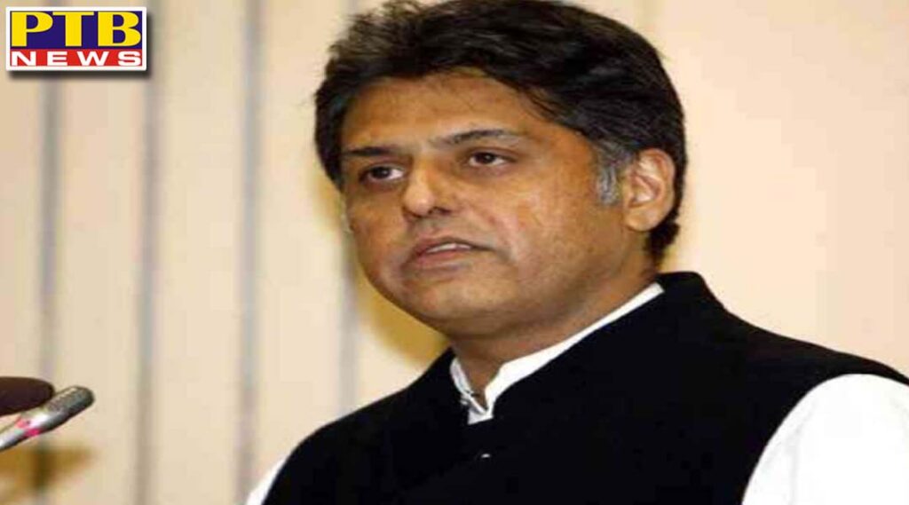congress mp from punjab manish tiwari became corona positive chandigarh