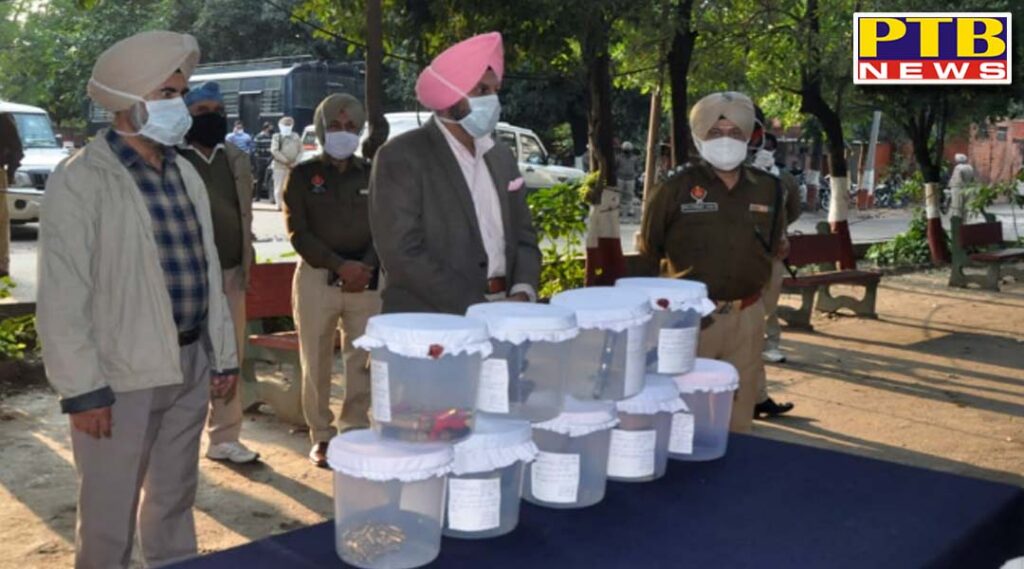 Commissionerate police nab wanted accused with 7 weapons and 117 rounds by commissionerate police already booked in several cases including murder attempt to murder and ndps act in different districts jalandhar punjab 