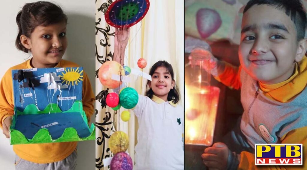 IVY World School- Science ModelMaking activity for Grade 1 , 2 and 3 Jalandhar