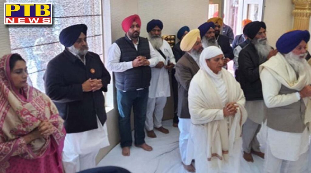sukhbir badal slams central government for comment on farmers protest Chandigarh Punjab