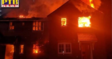 Former Punjab DGP's house caught fire Millions kept in the house suffered burns Himachal Pardesh karsog mandi