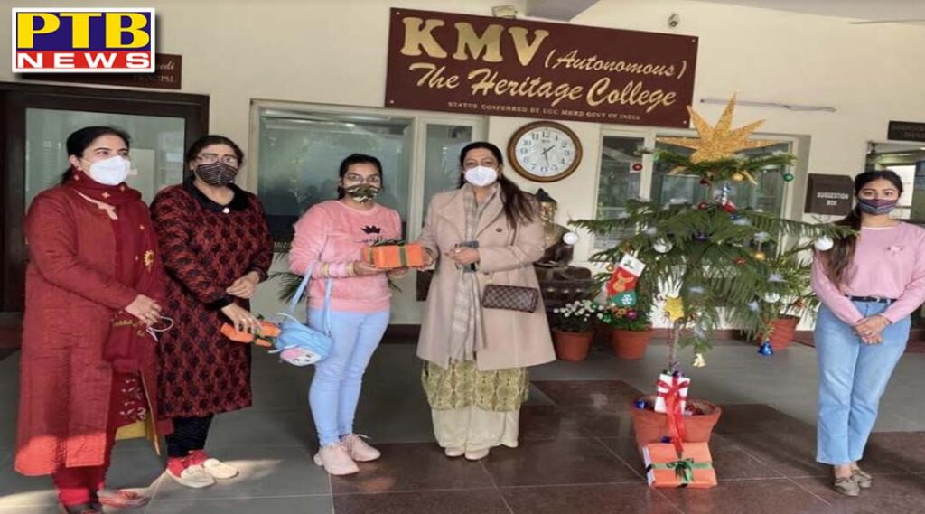 KMV College Celebrates the Festival of Christmas with Fervour Jalandhar