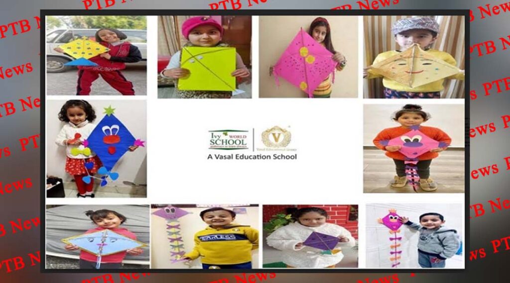 IVY World School, under the ageis of the Vasal Education Society celebrated “MAKAR SANKRANTI” in the Kindergarten wing