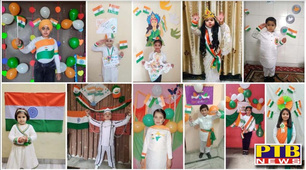 Innocent Hearts rejoicing in the Glory of the Nation on Republic Day Jalandhar