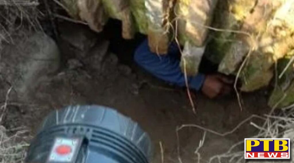 100 meter long tunnel found in pathankot of punjab police engaged in investigation