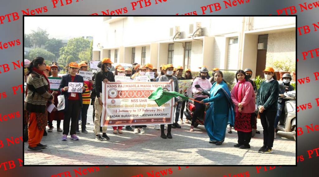 HMV participated in Road Safety Month-2021
