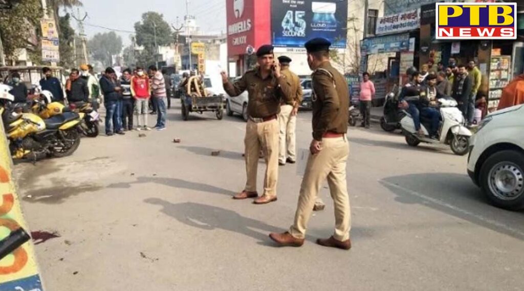 Unidentified assailants fired indiscriminately at the youth who came on bail one man shot dead in kurukshetra of haryana