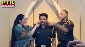 mp and soldiers promotion of minister of state for finance anurag thakur in territorial army now becomes captain