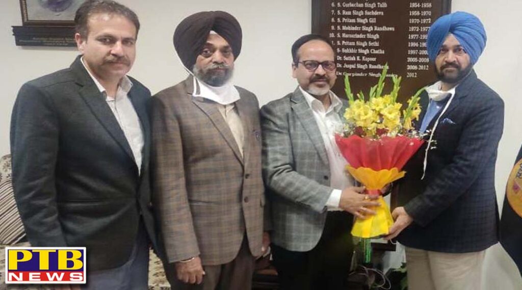 Inspection of UGC team reached Lyalpur Khalsa College Jalandhar Punjab