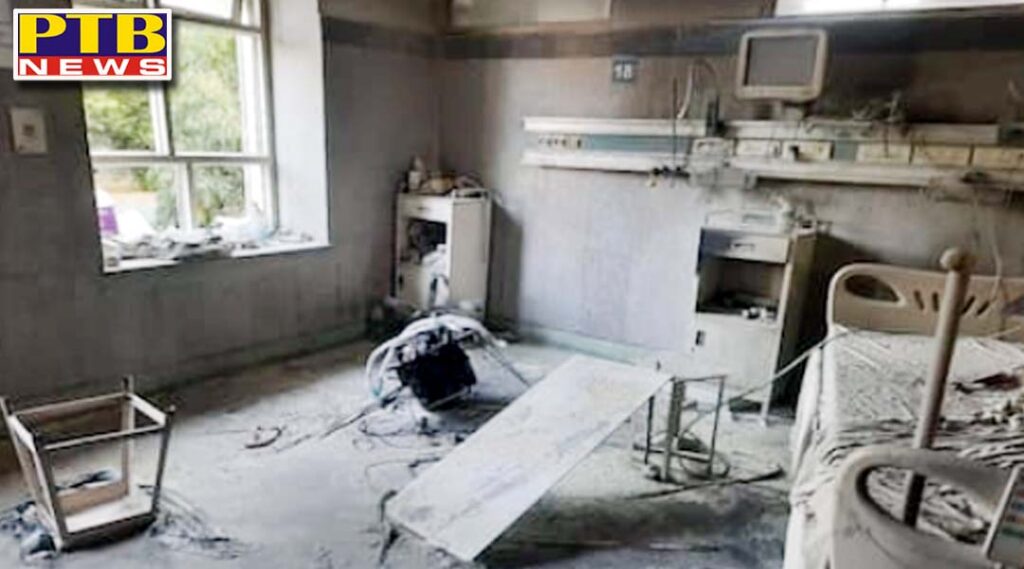 fire in icu ward of safdarjung hospital 60 patients shifted delhi