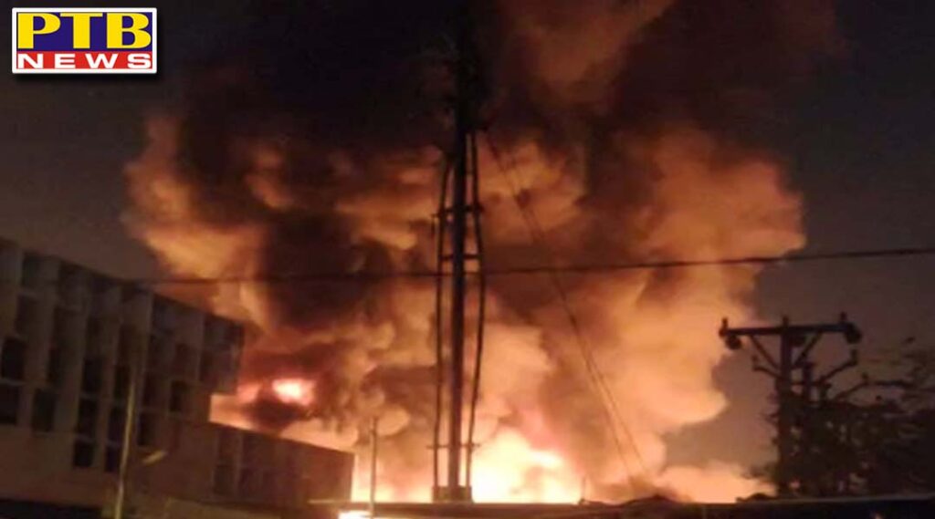 Fire breaks out at Fashion Street market in Camp area of Pune Maharashtra