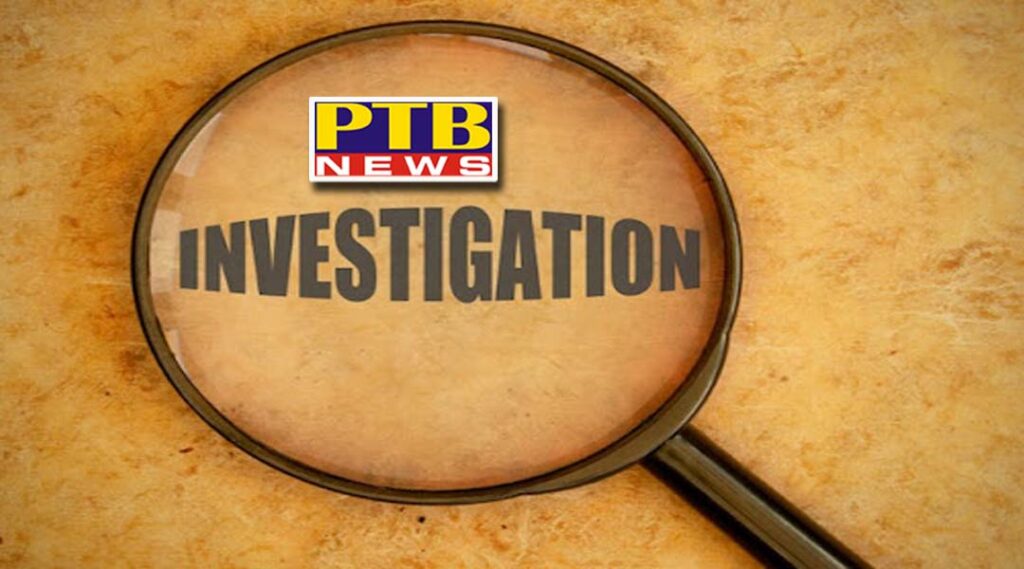 Police raid in a travel agency in Jalandhar PTB News Investigation Fear Teases Travel Agency Managers PTB Big Breaking News