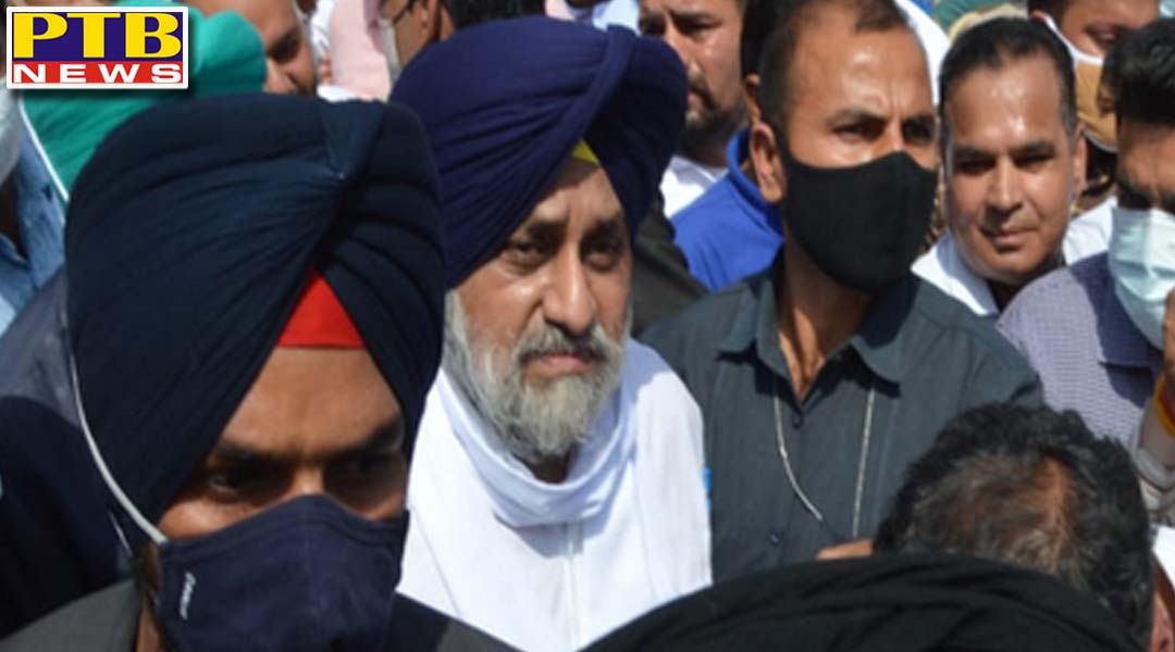 जालंधर पहुंचे शिरोमणि अकाली दल के प्रधान सुखबीर बादल ने कर दिया बड़ा ऐलान, BJP के खिलाफ जमकर हुआ प्रदर्शन,