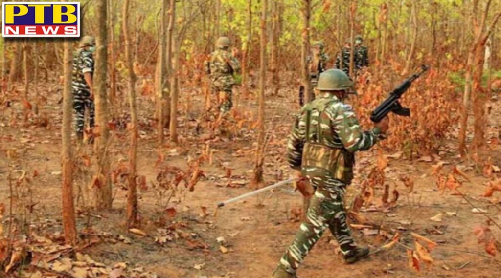 five jawans martyred one naxalite killed in an encounter with security forces in chhattisgarh