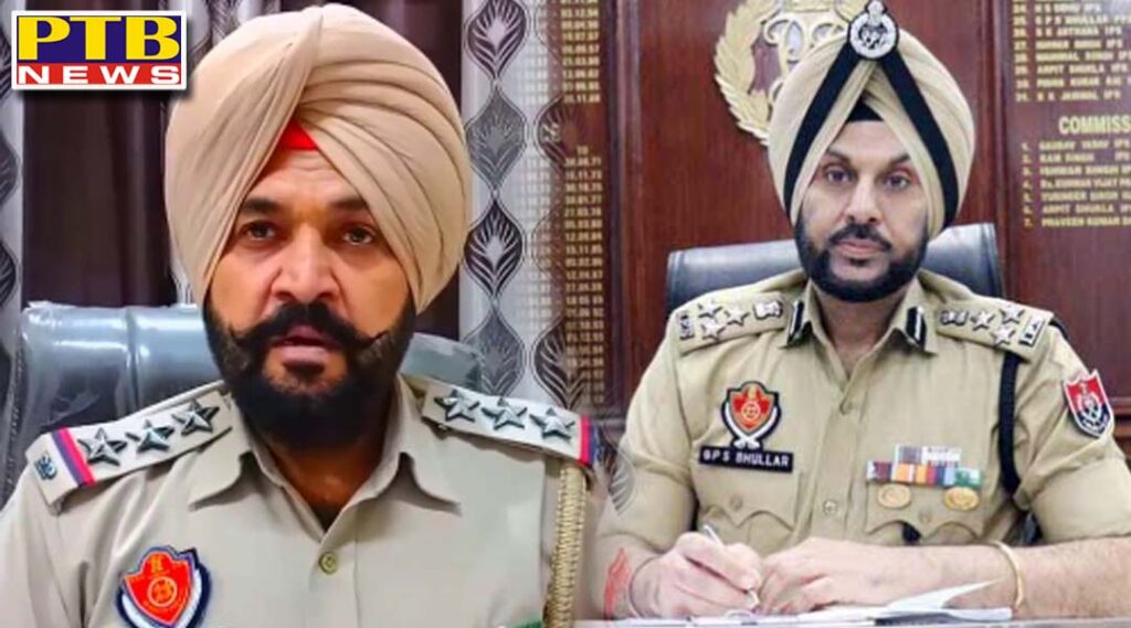 Jalandhar Commissionerate Police overcomes two accused involved in attack on SHO Bhagwant Bhullar Jalandhar Punjab