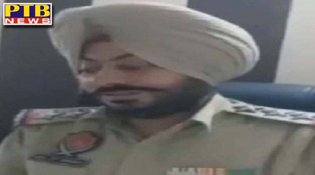 this embarrassing act of Punjab police inspector will surprise you too Punjab Taran Taran
