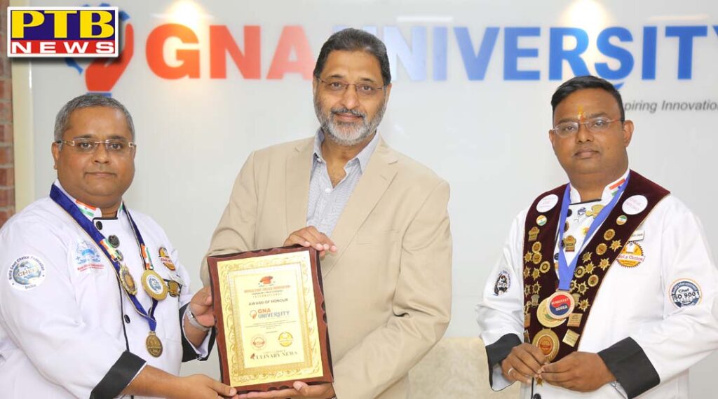 GNA University Signs MoUwith World Chef Choice Federation Phagwara Punjab