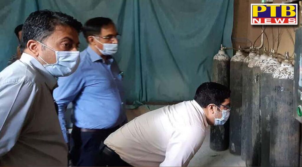 48 percent oxygen wasted in civil hospital jalandhar