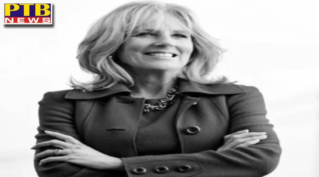 united nations first lady jill biden treats reporters as flight attendant on april fool day Washington America