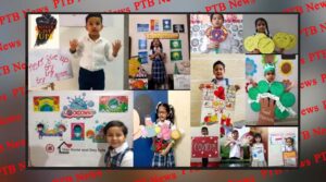 Students of INNOKIDS gave message Never Give Up by their poems
