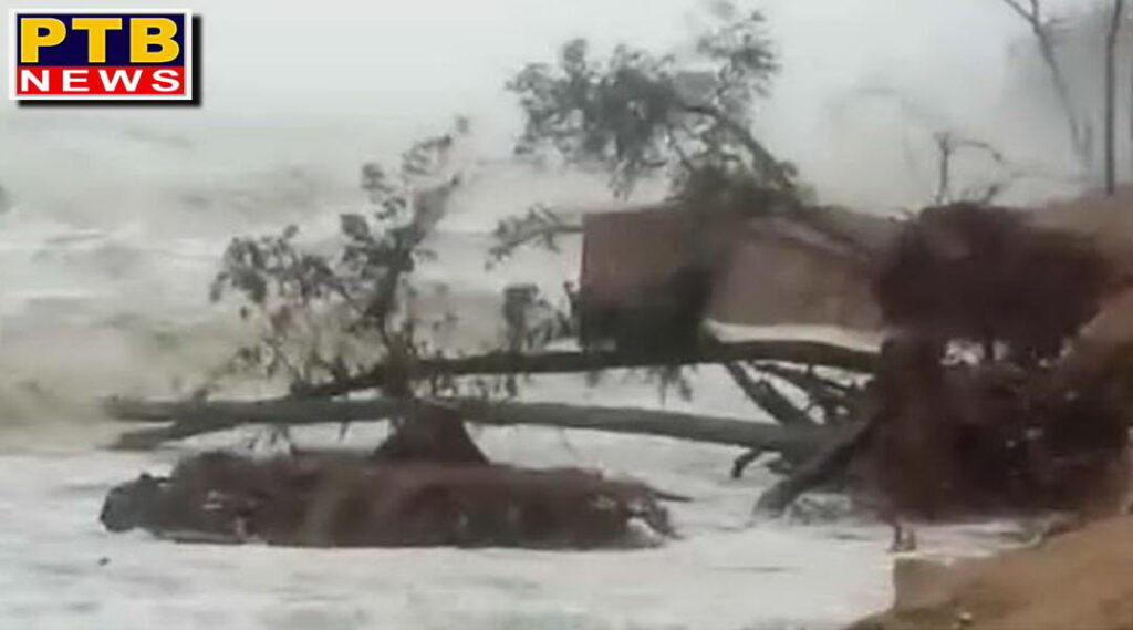 dam broken sea water entered villages 17 army troops descended 15 lakh people in relief camp