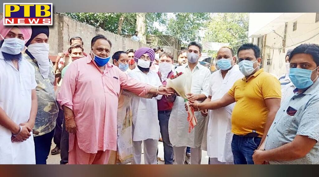 MLA Henry inaugurated the new construction of roads of ward number 66 Bava Henry said that the benefits of development reach every individual class development is the same Jalandhar