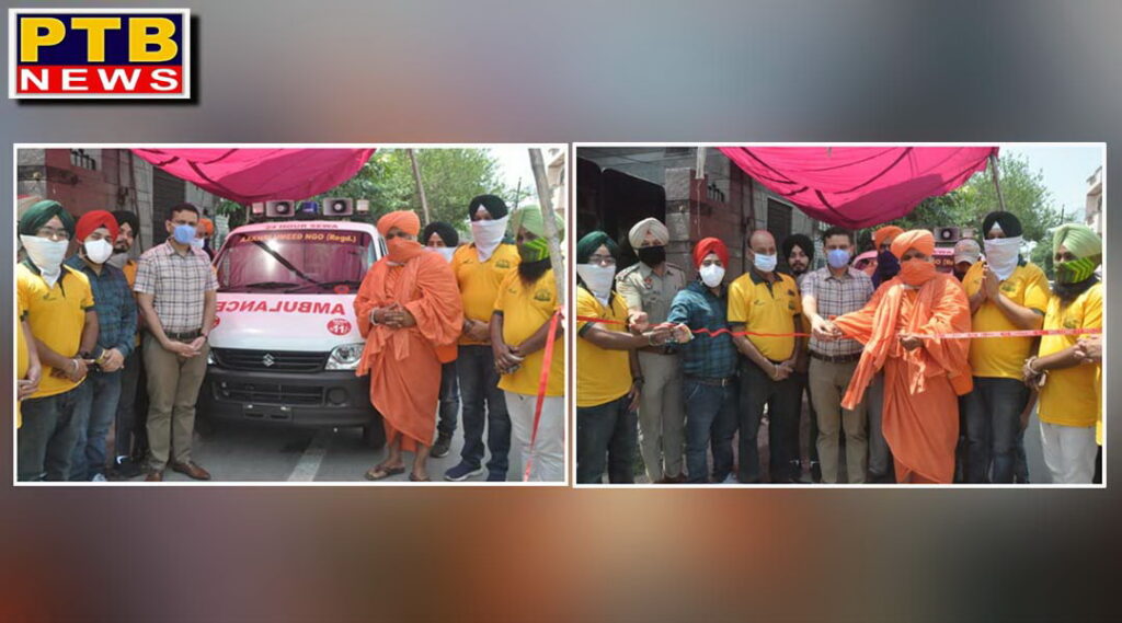 DC Ghanshyam Thori and seechewal launches O2 Equipped ambulance service for needy rupees11