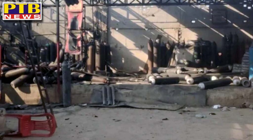 two died after a blast in oxygen plant in chinhat lucknow Up