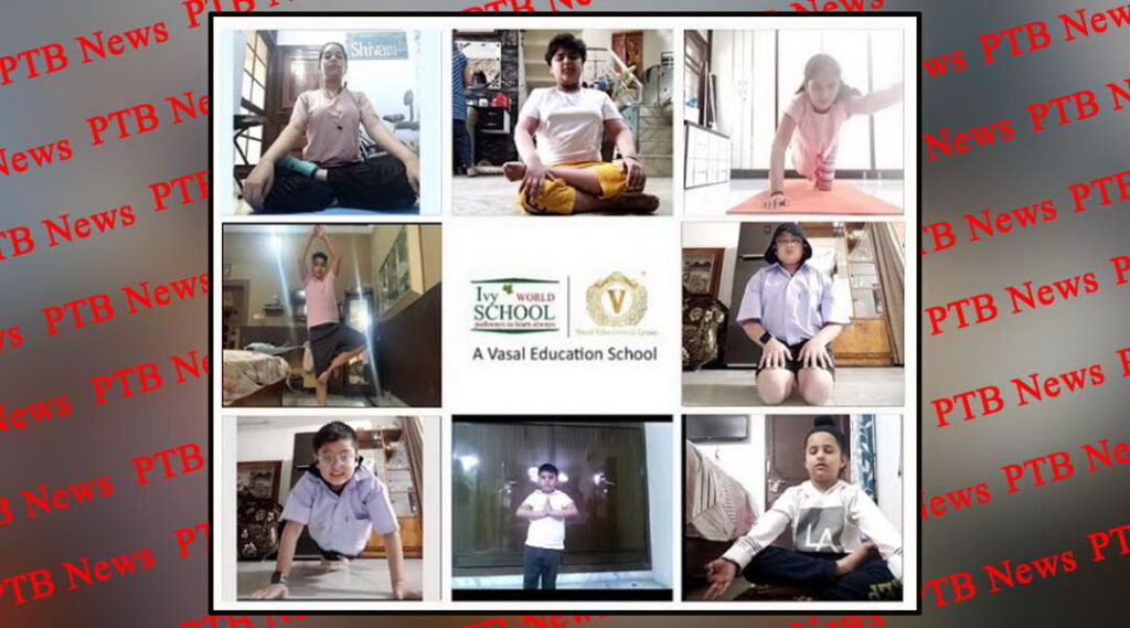 Ivy World School Jalandhar Yoga Activity