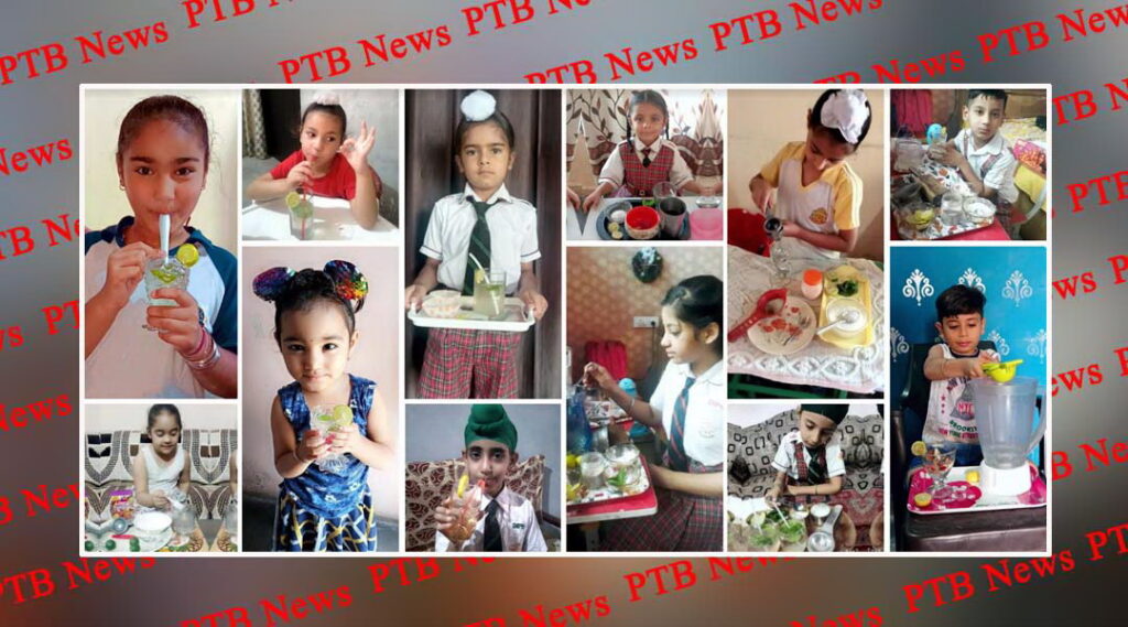Fun in lemonade activity by DIPS students Jalandhar