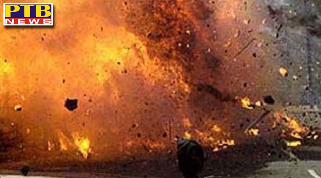 Strong blast in Jalandhar basti sheikh Factory Police reached the spot