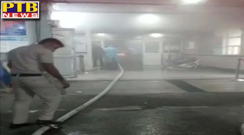 minor fire reported in delhi aiims on monday morning no casualities reported