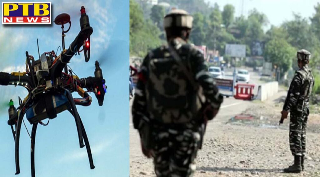 drone now seen at jammu military station