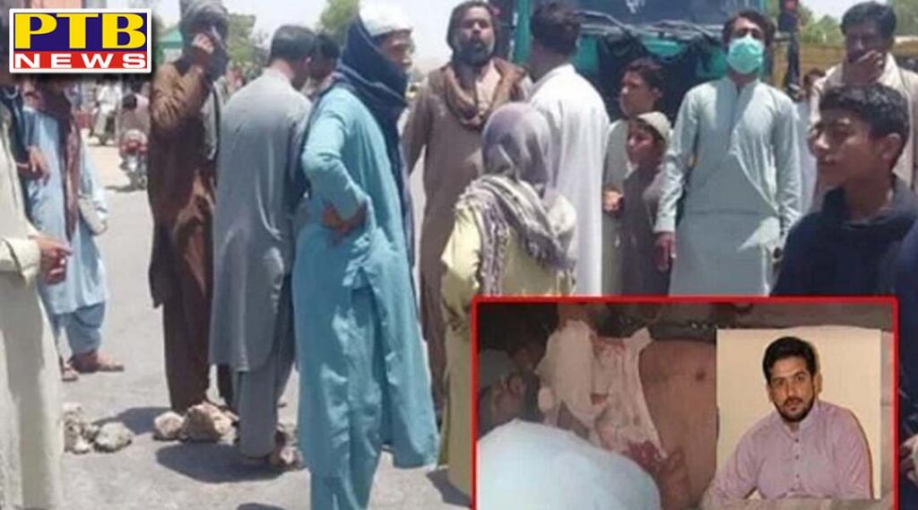 protest over killing of hindu businessman in Peshawar pakistan