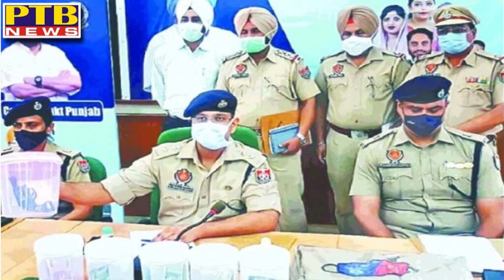 punjab police caught five robbers in patiala of punjab
