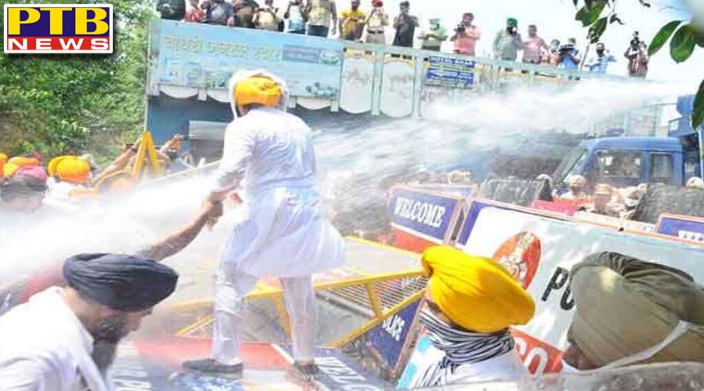 sukhbir badal who was going to besiege the farm house of punjab cm captain amarinder singh in custody Mohali