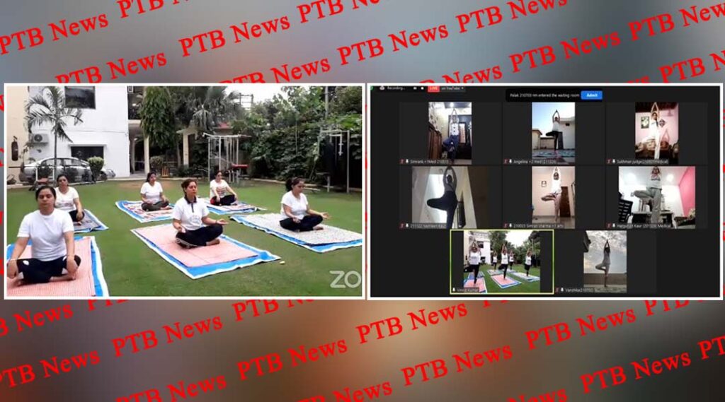 KMV College Celebrates 7th International Day of Yoga Jalandhar