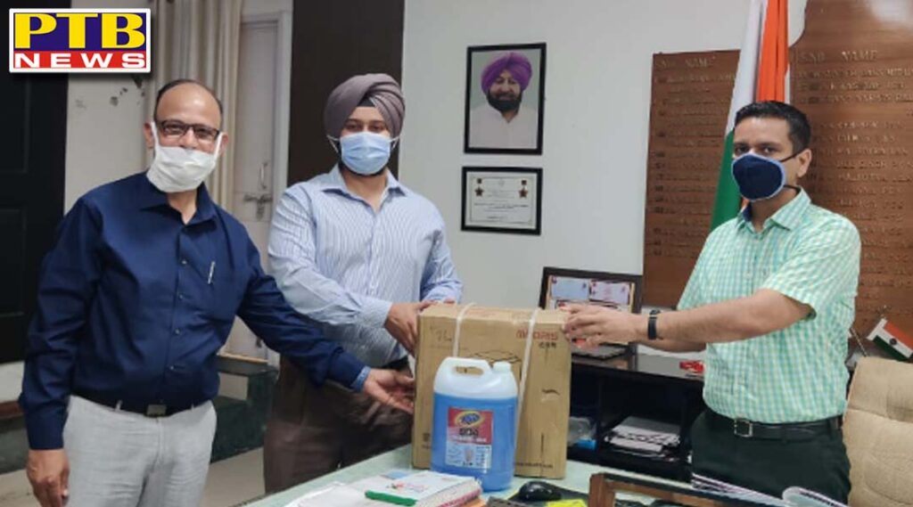 gna axles donates 20 oxygen concentrators to administration in its war against covid 19 pandemic phagwara PTB Big Breaking news