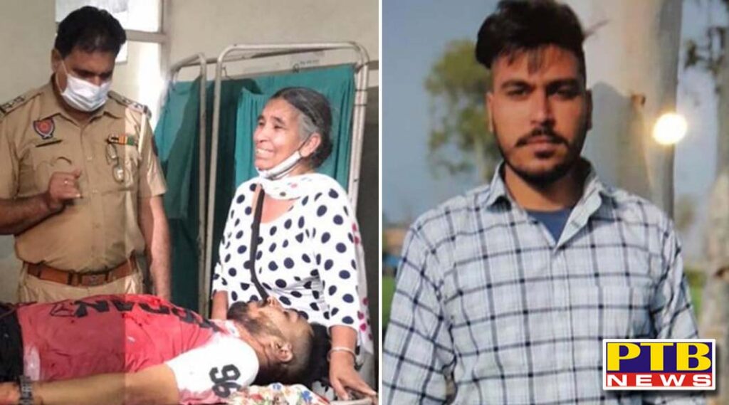 youth shot dead in the street in front of former councilors office companions fled the hospital leaving the dead Jalandhar kishanpura Punjab
