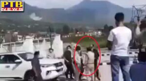 clashes between the security officer of kullu sp Gaurav Singh and himachal cm during farmers meeting with union minister nitin gadkari PTB News called Kullu SP Gaurav Singh on his number to know his side