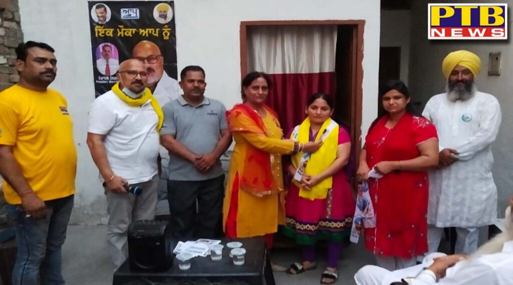 There was a political stir in the Central Assembly, many people took the hand of AAP Party Jalandhar
