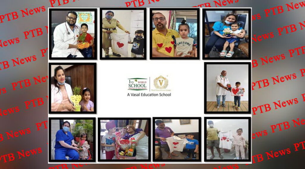 IVY World School-World Environment Day Corona Warriors Jalandhar