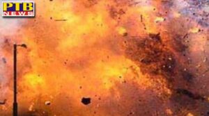 2 cylinders burst in a dhaba near jallianwala bagh fierce fire Amritsar Punjab
