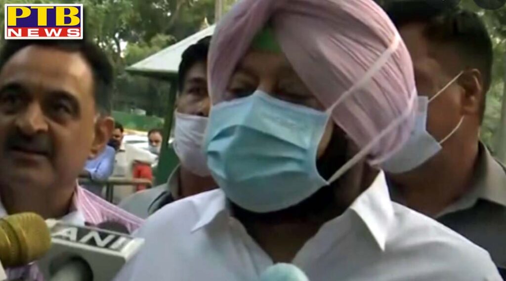 captain said after meeting sonia gandhi i don know anything about sidhu whatever the president says will happen Delhi