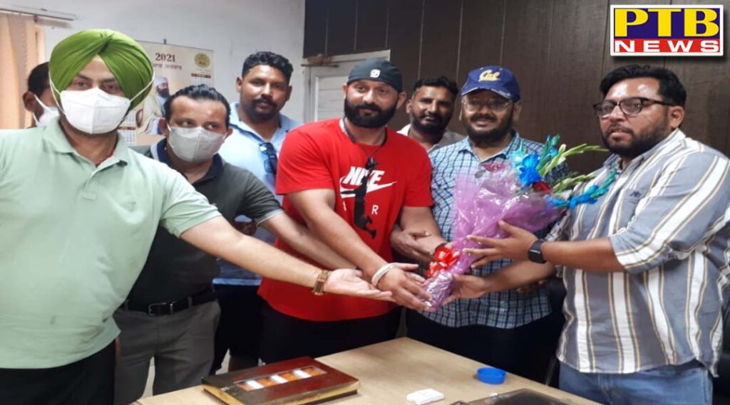 National level swimming player Umesh Sharma took over as DSO Jalandhar Punjab