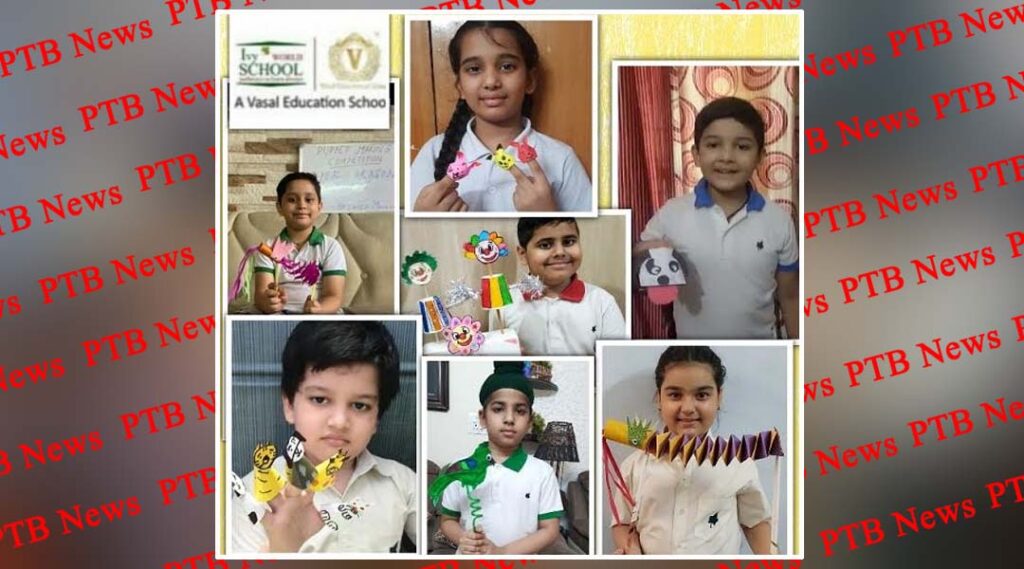 Ivy World School-Puppet making activity