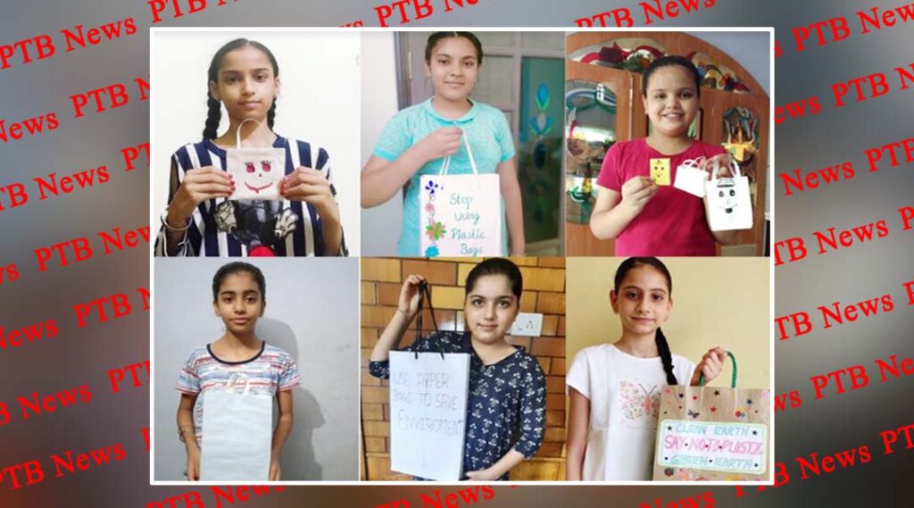 World Paper Bag day observed by Students of St Soldier Divine Public School