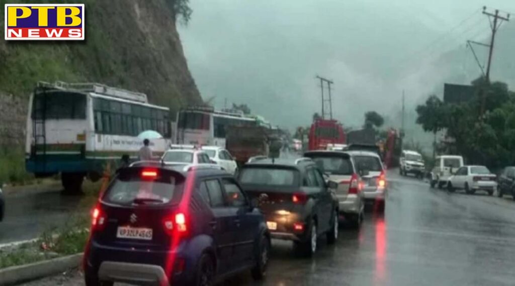 50 roads including chandigarh manali highway closed due to heavy rainfall in Himachal Pardesh